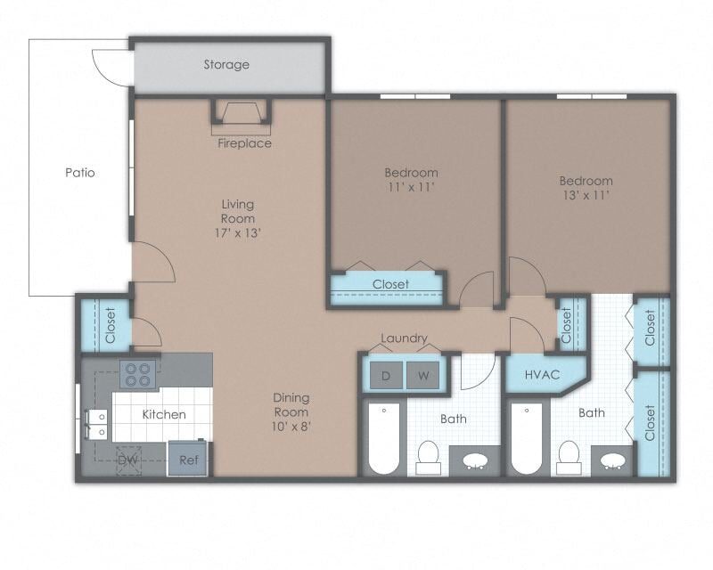 Toussaint Premium 2 Bedroom Apartment