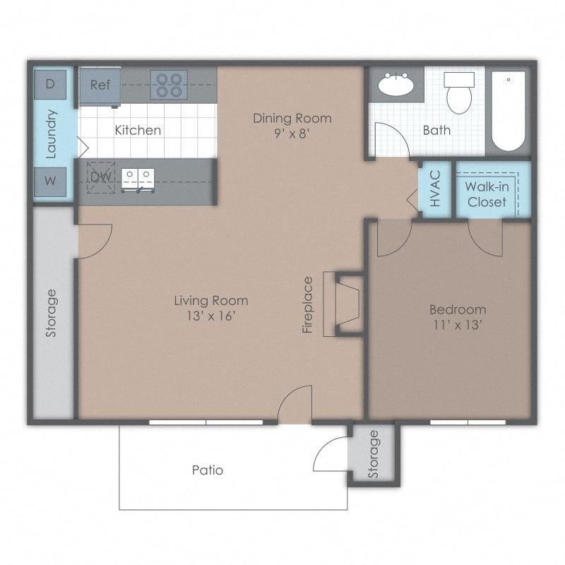 1 bedroom apartment for rent